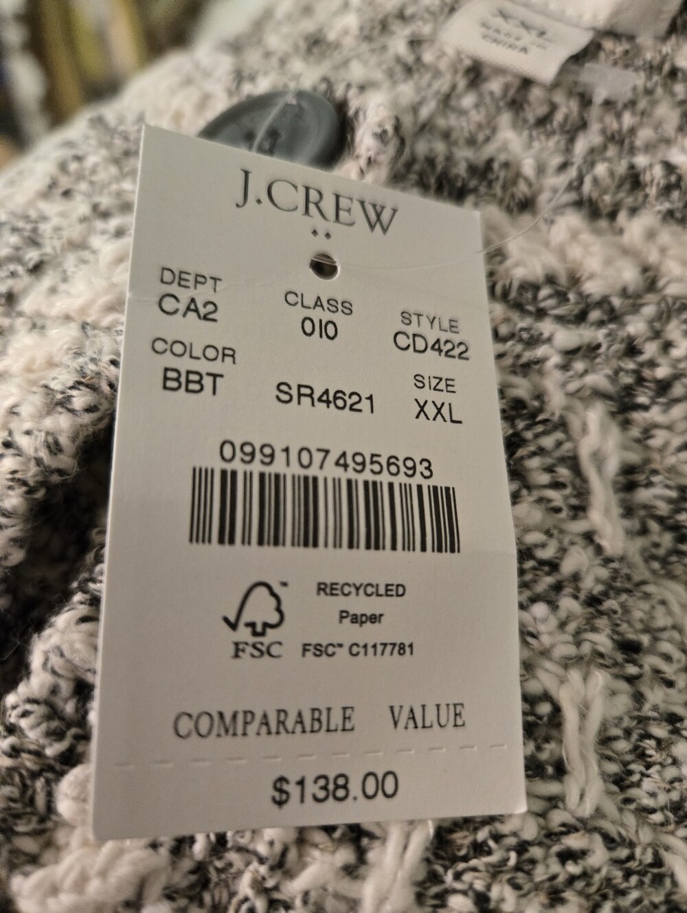J. Crew Sweater Size XXL - Picture 7 of 9